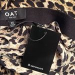 Oat New York Leopard Print Sateeny Midi
Skirt(Size XS) Black Photo 4