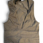 Urban Outfitters  Out From Under Ribbed Gray Cropped Tank Top Photo 0