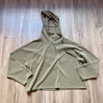 JoyLab Olive Green Hooded Cropped Pullover Size XL Photo 1