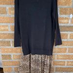 Muche Muchette Jessie Sweater Dress os Black Size 8 Photo 8