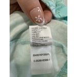 Miss Elaine Essentials Short Sleeve Snap Front Premium Knit Robe PL Teal Paisley Blue Size L Photo 5