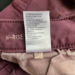 American Eagle Shorts Hi-Rise Shortie Burgundy Brushed Twill Women’s Size 4 Photo 8