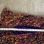 Wild Fable dress Navy iridescent sequin spaghetti strap gown new size XS Photo 6