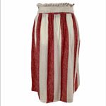 a.n.a NWT  Stripped Linen Blend Skirt Size 2 Photo 3