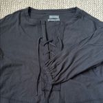 Urban Outfitters  Dark Gray Lace-Up long sleeve Photo 2