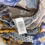 Talbots  printed long sleeve viscose dress 14 work career slimming soft loose fit Photo 10