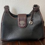 Brighton Classic Black & Brown Leather Purse Photo 0