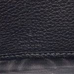 Gucci black pebbled leather full zip around wallet with box Photo 8