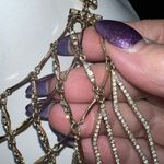 Sequin Jewelry Vintage Gold and Crystal Collar Statement Necklace (see pics and Photo 2