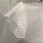 joe's jeans  White Ruffled Blouse Photo 4