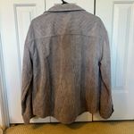 Corduroy Button Up Jacket Gray Size L Photo 1