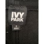 Ivy Park Ivy‎ Park Women's Small Black Shorty Shorts Spell Out Shorts Photo 4