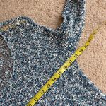 Lucky Brand Blue Knit  Blouse M Photo 4