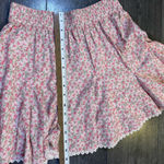 Show Me Your Mumu  Charm Mini Skirt Little Rose Floral Size Medium Photo 10