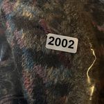 Moda VTG Le Cardigan Sweater Womens XL Full Zip Up Striped Knitwear Grandpa boho Photo 8