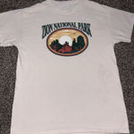 Zion National Park Short Sleeve Tee White Size M Photo 0