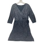 The Limited THE‎  Wrap Dress Womens M Dark Blue Grey V Neck Career Wear Photo 1