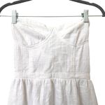 Aura ‎ Sleeveless Babydoll Mini Dress White NWT Small Photo 3