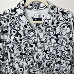 carole little 100% Linen Polka Dots Button Down Jacket Photo 3