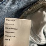 We The Free  High Waist Pleated Paperbag Mom Stone Wash Denim Jeans W-848 Size 27 Photo 9