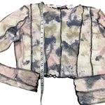 Missguided  + Multicolor Tie-Dye Crop Top Photo 1