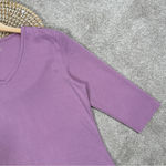 Seg’ments Women’s 3/4 Sleeve Basic/Essential Tencel V Photo 5