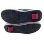 Heelys Unisex High Top Trainers Blue Denim Hot Pink Rainbow Womens 8 Photo 7