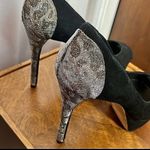 Brian Atwood  Savita Glitter Suede Vera Cuoio Pumps size 8.5 Photo 1