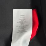 Studio Park Blouse Heart Print Ruffle Neck Long Sleeve Top Black Red Women Large Photo 6