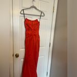 Michael Costello x REVOLVE Bette Gown in Red Orange Photo 3