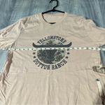 No Brand Pink Beige Graphic T Photo 2