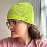 Champion Neon Green Crochet Outdoor Running Athleisure Beanie, OS Photo 14