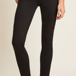 Veronica Beard  Debbie High Rise Ankle Crop Skinny Jeans Fly Button Raven Blk 26 Photo 0