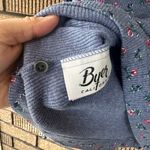 A Byer Vintage 90s Byer California Floral Henley Long Sleeve Top – Women’s Medium Photo 3