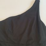 Torrid Black One-Shoulder Peplum Evening Cocktail Midi Dress Women’s Size 16 XL Photo 2