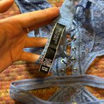 Victoria's Secret  BLUE SEXY STRAPPY SHEER LACE BODYSUIT ONE PIECE Photo 4