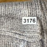 Nomad Anthropologie Morgan Carper Sweater Dress Fringe Knit Tunic Gray M Photo 11