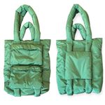 Dagne Dover Jemi Puffer Tote, NWOT, unisex, sold out and no longer available Photo 1