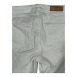 Michael Kors  Women’s Size 2 Skinny White Denim Shorts - Distressed Photo 5