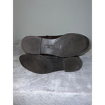 Anne Klein Women's Brown Leather Suede Heeled Boots Size 9 Photo 8