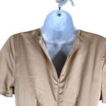 Show Me Your Mumu Rome Twist Gown Dress Maxi Sz XS Gold Luxe Satin Wedding Party Photo 9