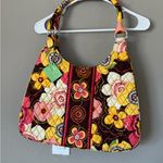 Vera Bradley Pink and Yellow Floral Shoulder Bag New with tag Photo 1