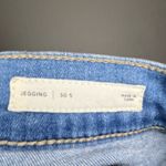 PacSun Light Perfect Fit Jeggings Women's Distressed Blue Jeans Sz 30 Short Photo 2