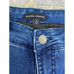 Universal Standard Seine Mid Rise Skinny Jeans Blue Stretch Denim Size 8/27 Photo 2