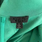 NBD  Simone High Neck Cut Out Dress Green M Photo 9