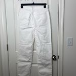 joe's jeans JONES JEANS women’s solid white slim‎ straight jeans pants size 12 Photo 3