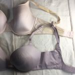 Victoria's Secret Bin 20 Bundle Of 2 Victoria’s Secret Underwired Bras LtPink & Lt Purple Size 32D Photo 1