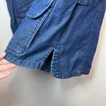 TravelSmith Utility Vest Blue Denim Buttons Pockets Fishing Hiking Women's Large Photo 7