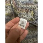 Cato  XL Grey and Blue Sleeveless Fringe Long Vest Photo 3