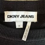 DKNY  Plus Size Dolman Sleeve Sequin Logo Sweater (856) Photo 10